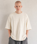 [Pre-order] Loopwheel Pocket Wide Short-sleeved Sweatshirt