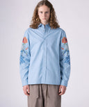 Botanical Sleeve Typewriter Shirt