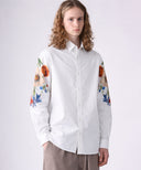 Botanical Sleeve Typewriter Shirt