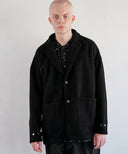 【Pre-Order】Melton Wide Tailored Jacket