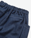 Bulky Wide Denim Pants
