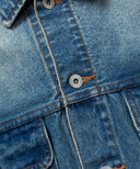 Retro Work Denim Jacket