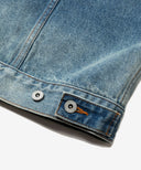 Retro Work Denim Jacket