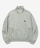 【Pre-Order】High Neck Wide Sweat Shirt