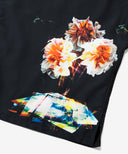 × everglouu Contrast Flower Dolman Shirt