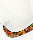 Aged Cotton Flower Hem Long-Sleeve Cut & Sewn