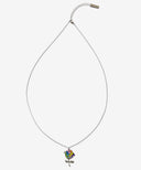 Stained glass Rose Necklace