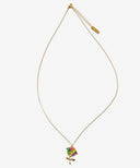 Stained glass Rose Necklace