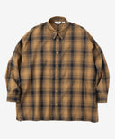 【Pre-Order】 Aster Check Dolman Shirt