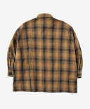 【Pre-Order】 Aster Check Dolman Shirt