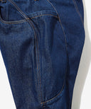 Big Pocket Wide Tapered Denim