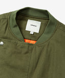 Slant Twill Bomber Jacket