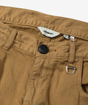 Side Pocket Tapered Washed Pants