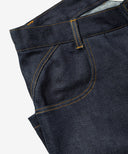 Side Pocket Tapered Rigid Denim