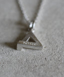 ANIKULAPO × rehacer Triangle necklace