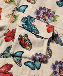 [Pre-Order] Floral Jacquard Utility Jacket