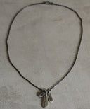 ×ANIKULAPO 1Wheel 2Feather Necklace