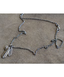 ×ANIKULAPO 1Wheel 2Feather Necklace