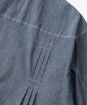 【Pre-Order】Tucking Chambray Shirt Jacket