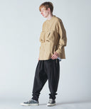Cord Sarouel Tapered Pants