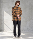 【Pre-Order】 Aster Check Dolman Shirt