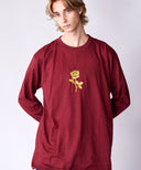 One Rose Wide L/S