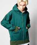 High Hoodie Dolman Parka
