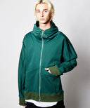 High Hoodie Dolman Parka