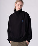 【Pre-Order】High Neck Wide Sweat Shirt