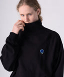 【Pre-Order】High Neck Wide Sweat Shirt