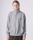 【Pre-Order】High Neck Wide Sweat Shirt
