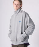 【Pre-Order】High Neck Wide Sweat Shirt