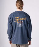 Flower Coach Man Vintage Wash T