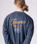 Flower Coach Man Vintage Wash T