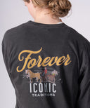 Flower Coach Man Vintage Wash T