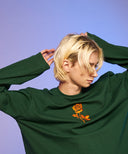 One Rose Wide L/S