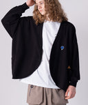 【Pre-Order】Arc back Dolman Cardigan