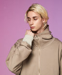 High Hoodie Dolman Parka