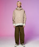 High Hoodie Dolman Parka