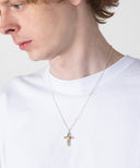 Flower Cross Necklace