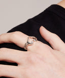 Heart Hands Ring
