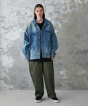 Retro Work Denim Jacket