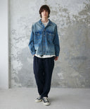 Retro Work Denim Jacket