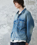 Retro Work Denim Jacket