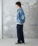 Retro Work Denim Jacket