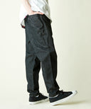 Big Pocket Wide Tapered Denim