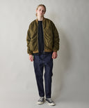 Side Pocket Tapered Rigid Denim