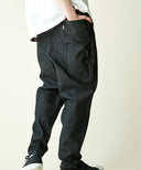 Big Pocket Wide Tapered Denim