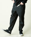 Big Pocket Wide Tapered Denim
