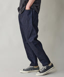 Side Pocket Tapered Rigid Denim